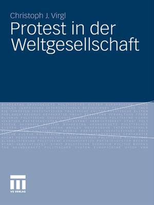 cover image of Protest in der Weltgesellschaft
